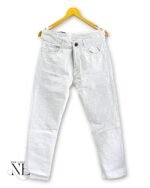 Stylish White Baggy Jeans for Men & Premium
