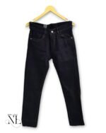 Stylish Jet Black Baggy Jeans for Men & Premium