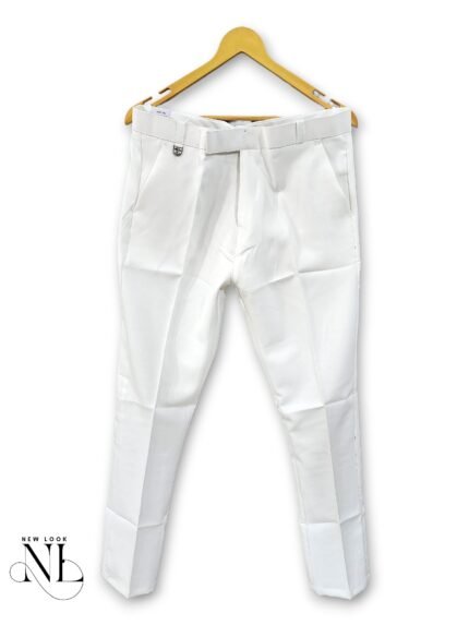 Classic White Formal Pant for Men & Premium