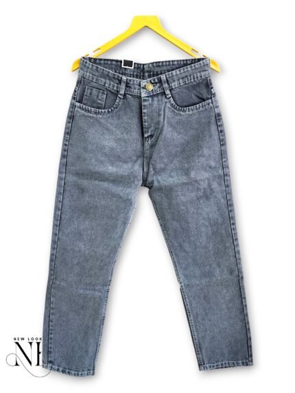 Stylish Light Grey Baggy Jeans for Men