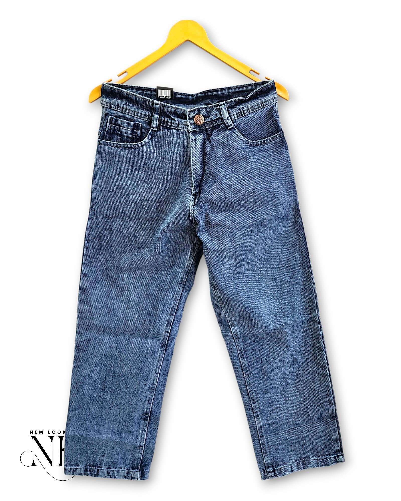 Classic Dark Blue Baggy Jeans for Men Classic Dark Blue Baggy Jeans for Men