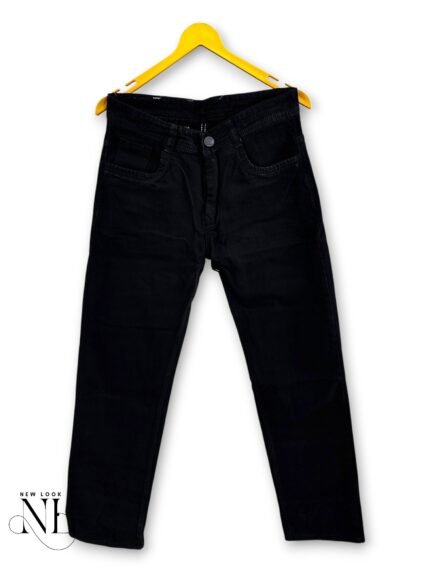 Classic Black Baggy Jeans for Men & Streetwear