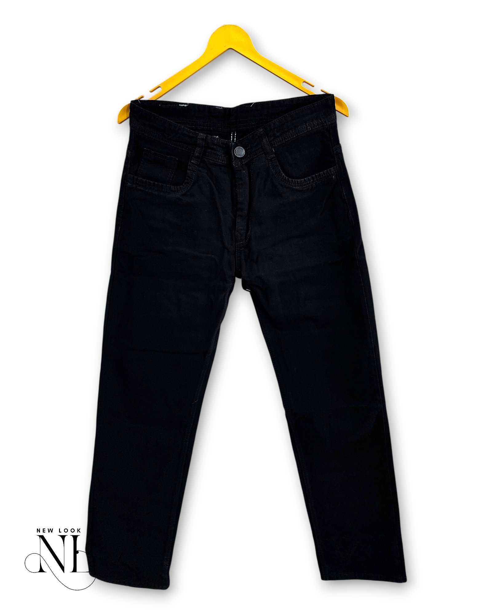 Classic Black Baggy Jeans for Men & Streetwear Classic Black Baggy Jeans for Men & Streetwear