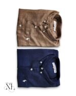 Plain Linen Full Shirt For Men