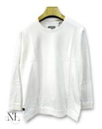 Best Stylish White Plain Full T-Shirt for Men