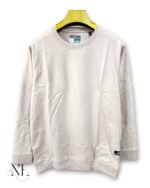Trendy Cream Plain Full T-Shirt for Men