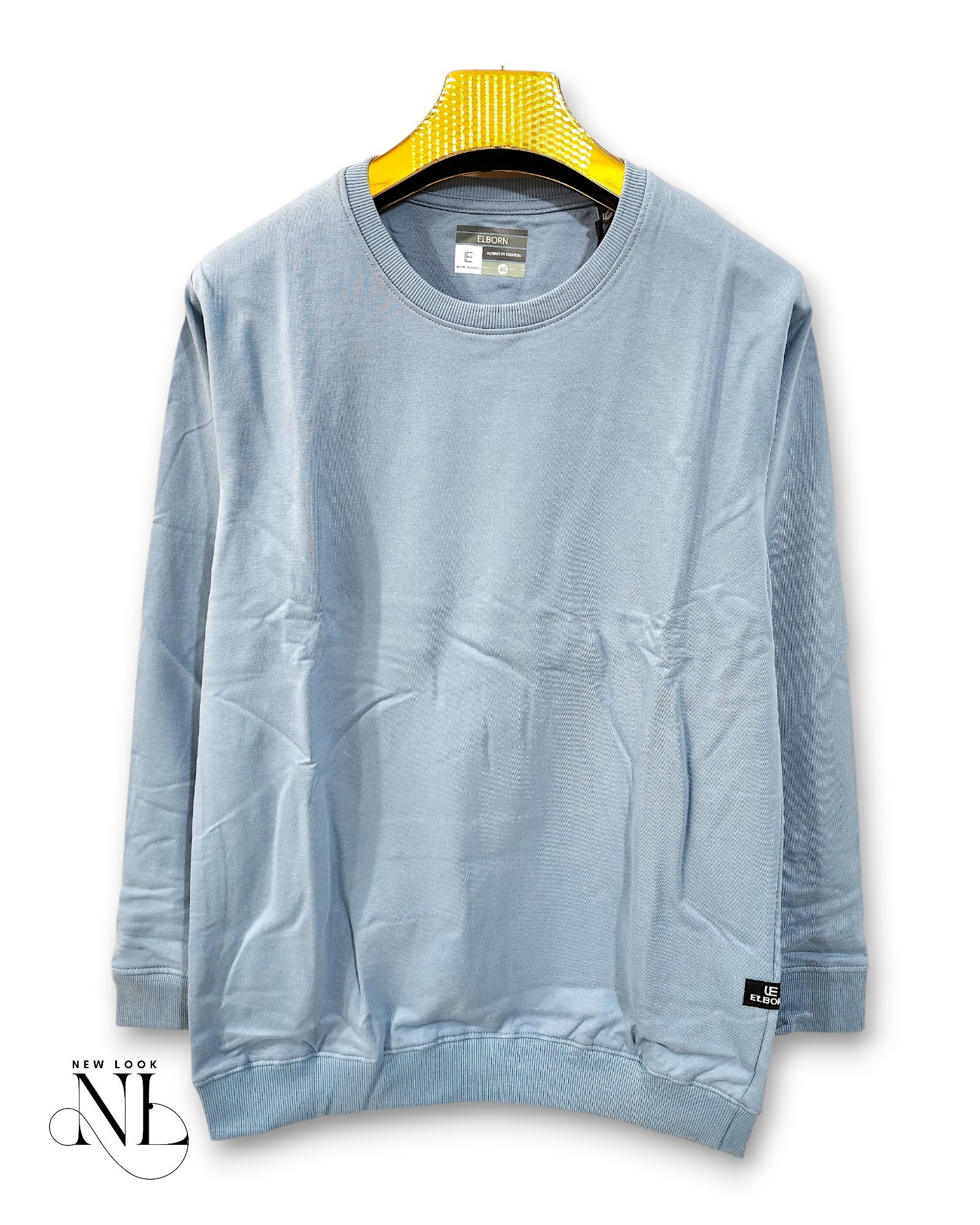 Best Trendy Blue Plain Full T-Shirt for Men Best Trendy Blue Plain Full T-Shirt for Men