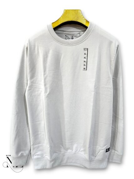 Premium Light Grey Full T-Shirt for Men & Modern