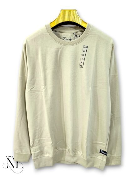 Premium Light Yellow Full T-Shirt for Men