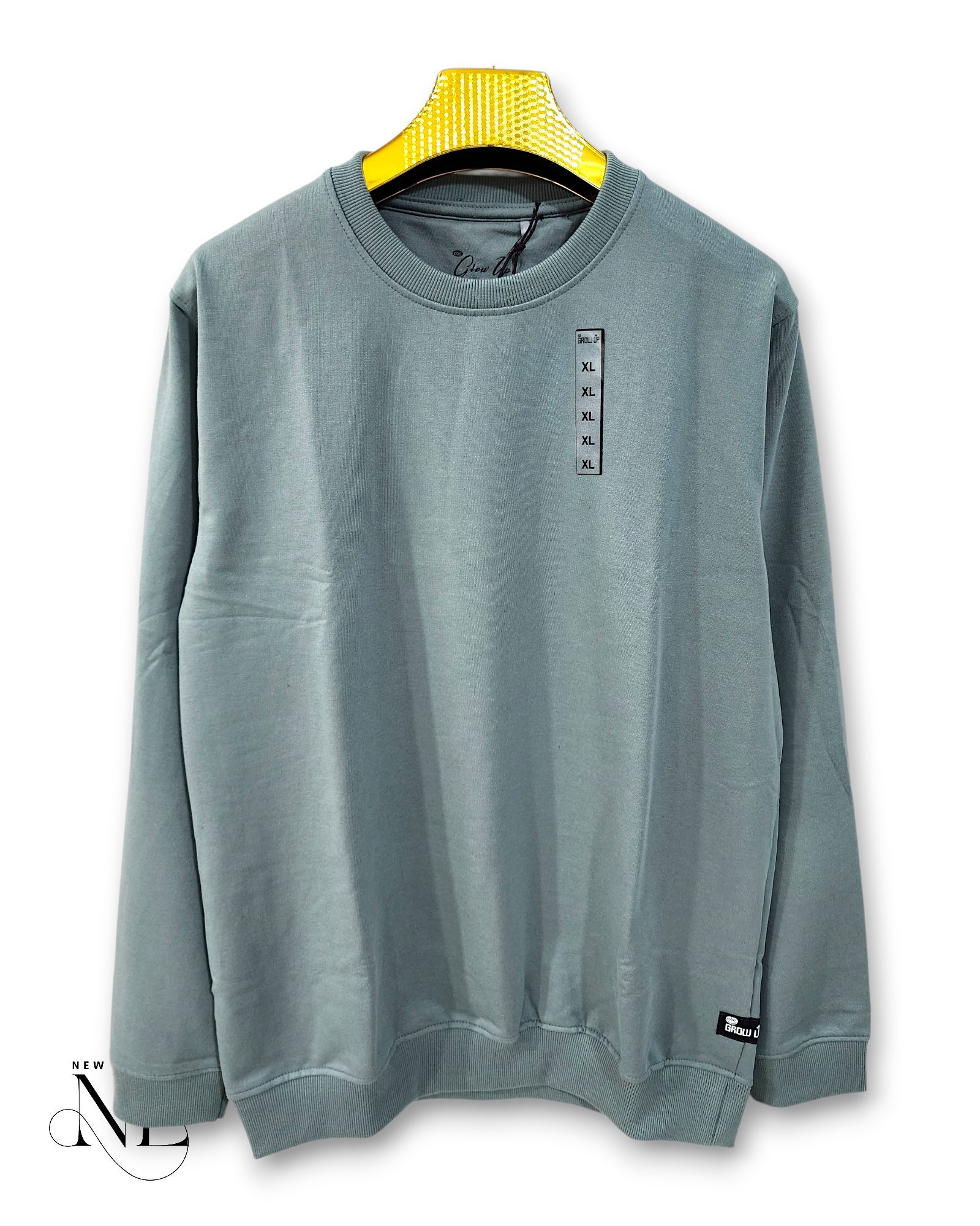 Premium Light Green Full T-Shirt for Men Premium Light Green Full T-Shirt for Men