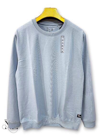 Premium Light Blue Full T-Shirt for Men