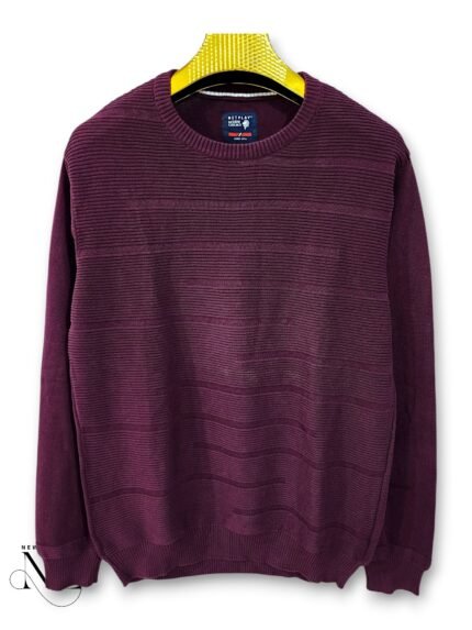 Stylish Purple Plain Full T-Shirt for Men & Best Premium