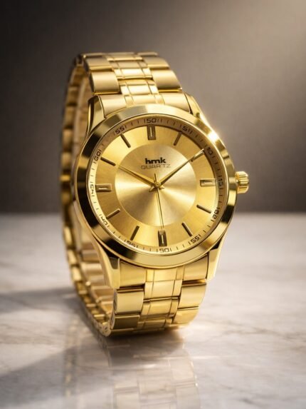 Classic Luxury Golden Watch & Premium Gold Watch