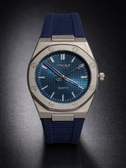 Best Stylish Dark Blue Watch for Men - Timepiece