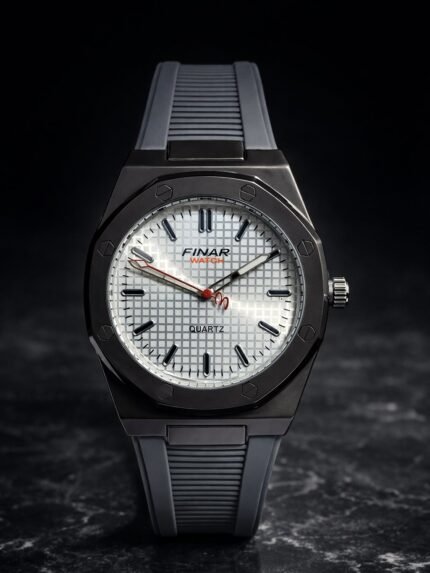 Steel Grey Trendy Watch for Men & Classic Timepiece