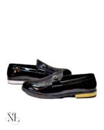 Premium Black Loafer Shoes for Men & Luxury Leather