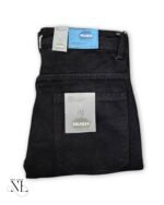 Stylish Jet Black Baggy Jeans for Men & Premium