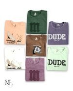 Trendy Printed Half T-Shirt for Men