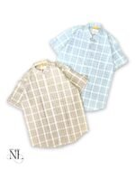 Trendy Checks Half Shirt for Men