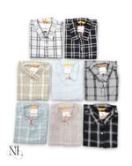 Trendy Checks Half Shirt for Men