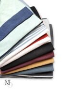 Stylish Stripe Half T-Shirt for Men