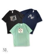 Stylish Printed Half T-Shirt for Men