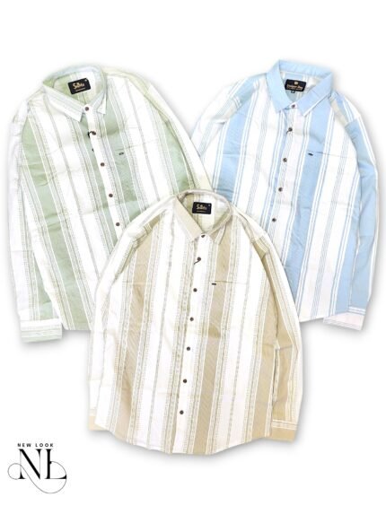 Trendy Stripe Full Shirt for Men & Best Premium