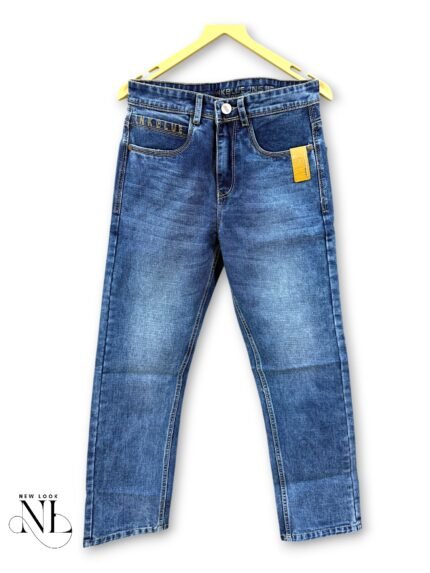 Stylish Deep Blue Basic Jeans for Men - Best Denim