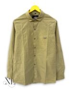 Olive Green Plain Full Shirt Premium – The Ultimate