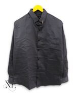 Dark Grey Plain Full Shirt for Men – The Professional's
