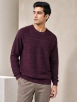 Stylish Purple Plain Full T-Shirt for Men & Best Premium