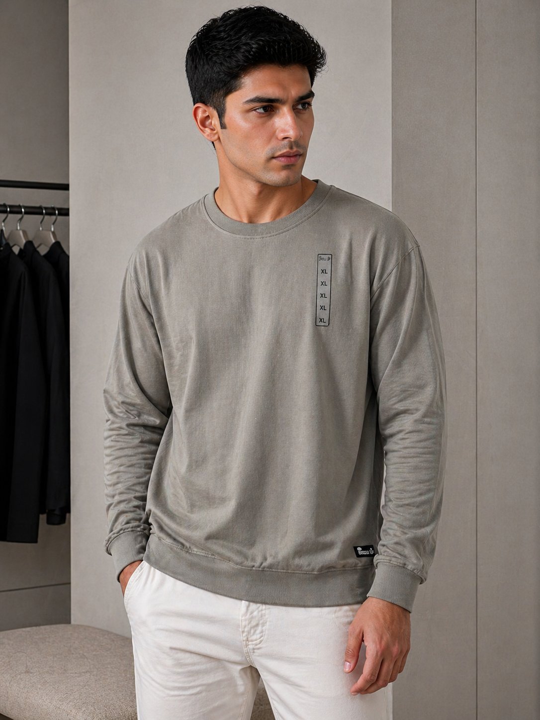 Premium Dark Cream Full T-Shirt for Men Premium Dark Cream Full T-Shirt for Men