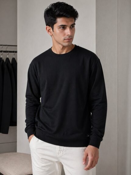 Best Stylish Black Full T-Shirt for Men