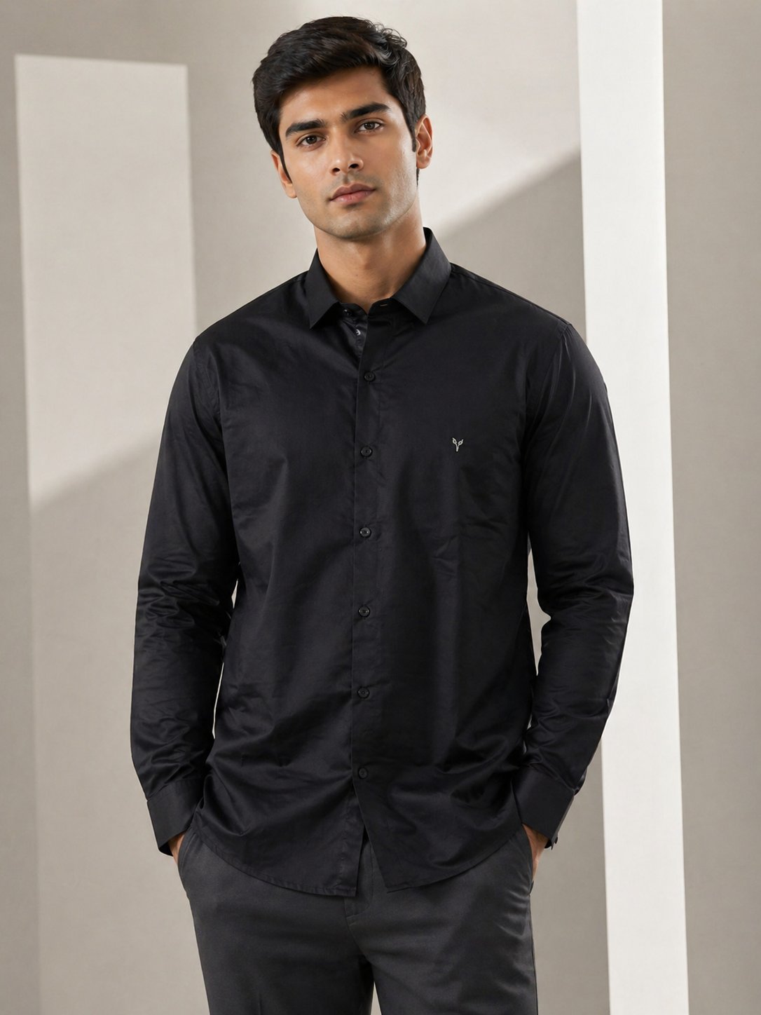 Best Black Plain Shirt for Men – Ultimate Classic Best Black Plain Shirt for Men – Ultimate Classic