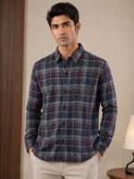 Stylish Checks Brown Full Shirt for Men – Best Premium