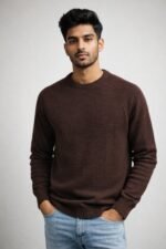 Best Classic Dark Brown Full T-Shirt for Men