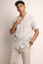 Best Printed White Half Shirt for Men & Premium