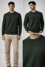 Best Classic Dark Green Full T-Shirt for Men