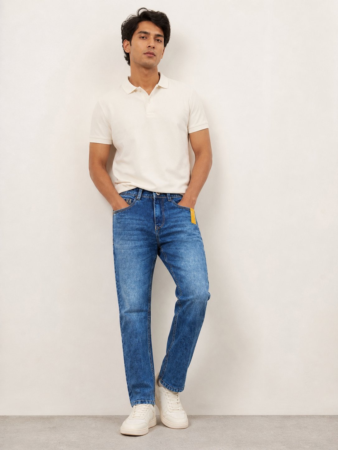 Stylish Deep Blue Basic Jeans for Men - Best Denim Stylish Deep Blue Basic Jeans for Men - Best Denim