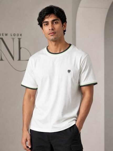 Plain White Half T-Shirt for Men & Premium Quality