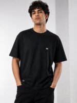 Classic Black Half T-Shirt for Men Premium Quality