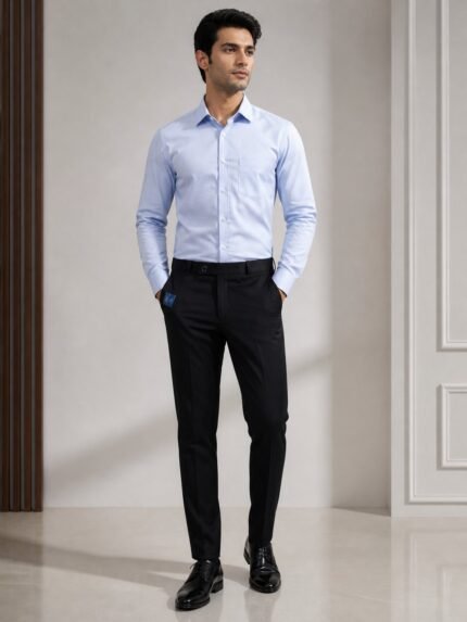 Best Trendy Black Cotton Pant for Men & Premium Trousers
