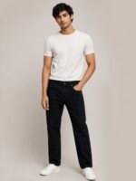 Classic Black Baggy Jeans for Men & Streetwear