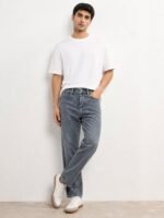Best Denim Lite Grey Baggy Jeans for Men