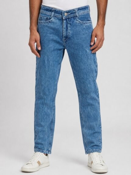 Classic Blue Baggy Denim Jeans for Men & Stylish