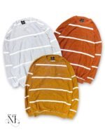 Classic Stripe Full T-Shirt for Men & Stylish