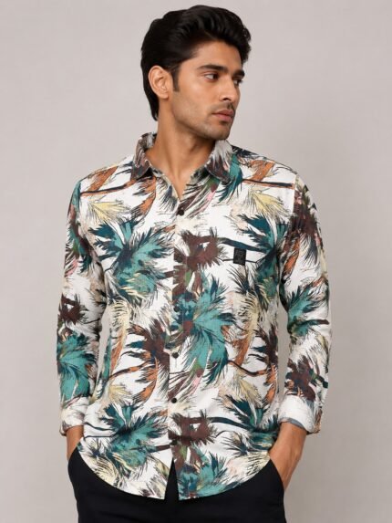 Trendy Patterns Printed Full Shirt for Men Premium Cotton
