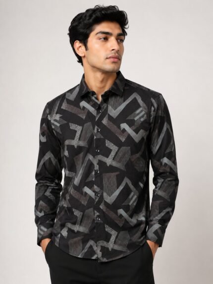 Classic Printed Full Shirt for Men Premium Trendy Patterns