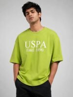 Olive Green Oversize T-Shirt for Men Streetwear Essential