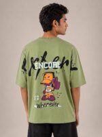 Best Trendy Pista Green Oversized T-Shirt Premium Stylish